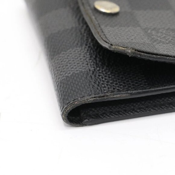 Louis Vuitton Damier Graphite 6 Key Holder Case Wallet - Picture 13 of 16